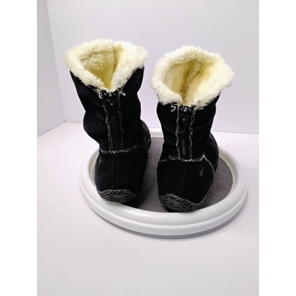 Rocket Dog Womens Black Winter Boots W/ Fleece Lining Size 9M - Picture 6 of 7